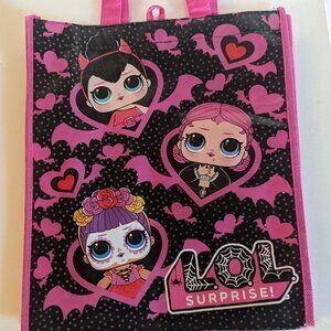 NWT LOL Surprise! Treat Bag Halloween DOTD DDLM Squad Shopping Pink L.O.L. Dolls